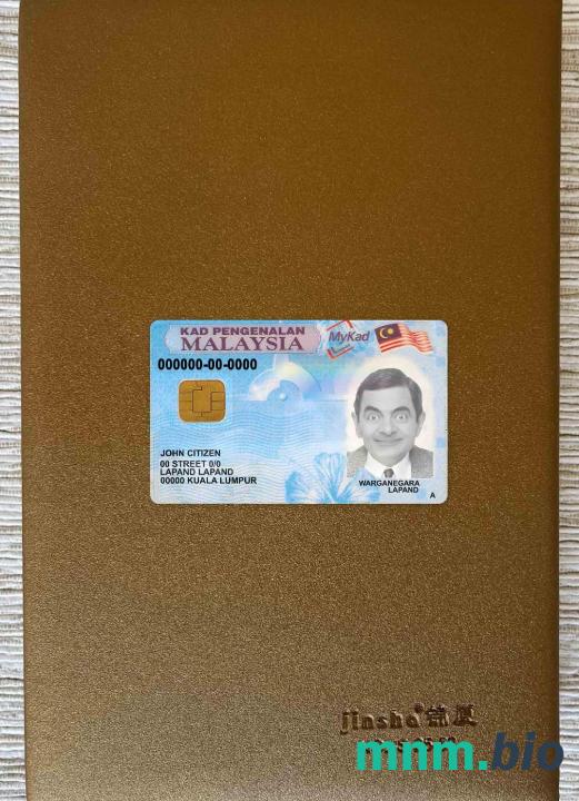 Malezja ID fotowygląd skan i fotorealistyczny snapshot, 2 w 1